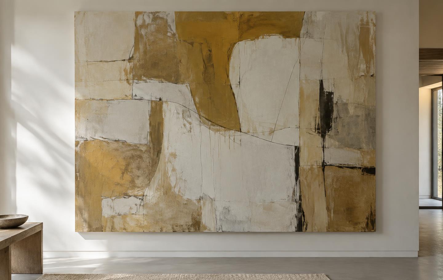 Installation view, The White Room