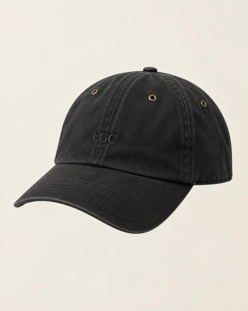 lgc-cap — Three-quarter front, embroidered in tonal thread